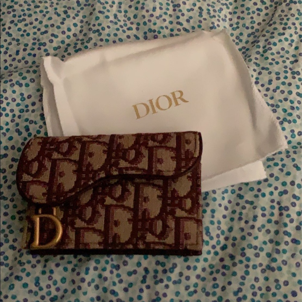 Dior Saddle Card Holder